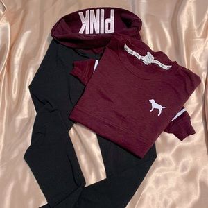 Like new condition Pink set size XS